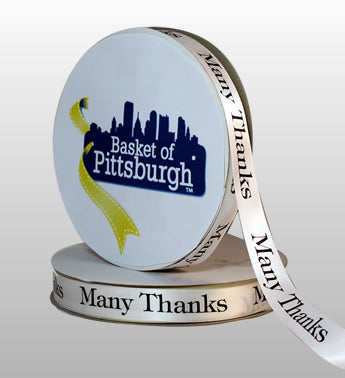 Customize - A Ribbon - "Many Thanks"