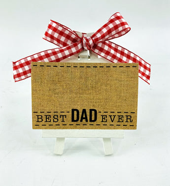 Best Dad Ever Gift Tag