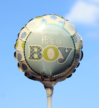 Customize - Balloon - It's a Boy!