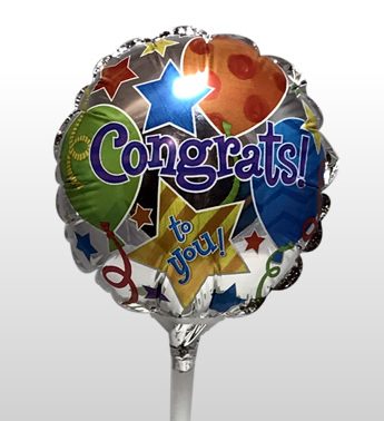Customize - Balloon - Congratulations