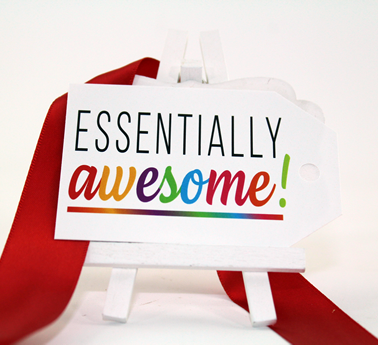 Personal Touch Tag- "Essentially Awesome!"