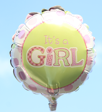 Customize - Balloon - It's A Girl!