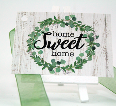 Personal Touch Tag- "Home Sweet Home"