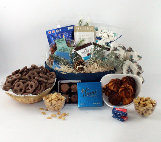 midnight snow gift basket
