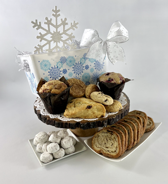 pastries ala carte holiday gift basket