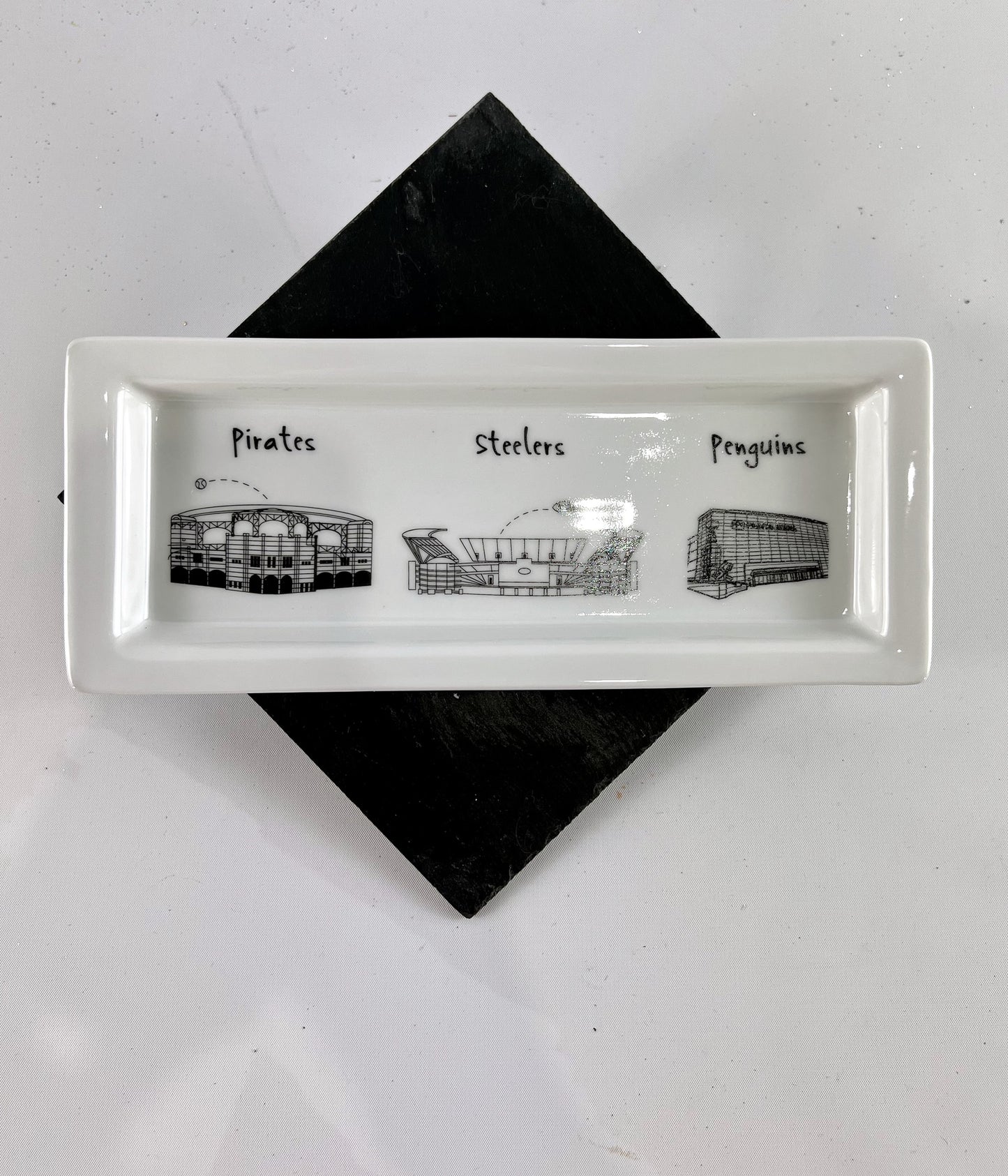 The Dish Pittsburgh Collection. Photo of the stadium plate.