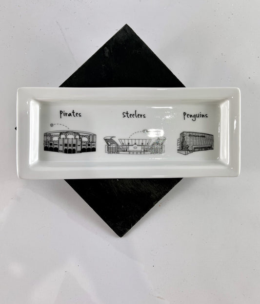 The Dish Pittsburgh Collection. Photo of the stadium plate.