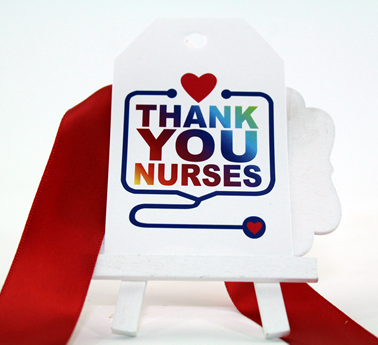 Personal Touch Tag- "Thank You Nurses"