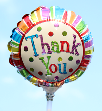 Customize - Balloon - Thank You