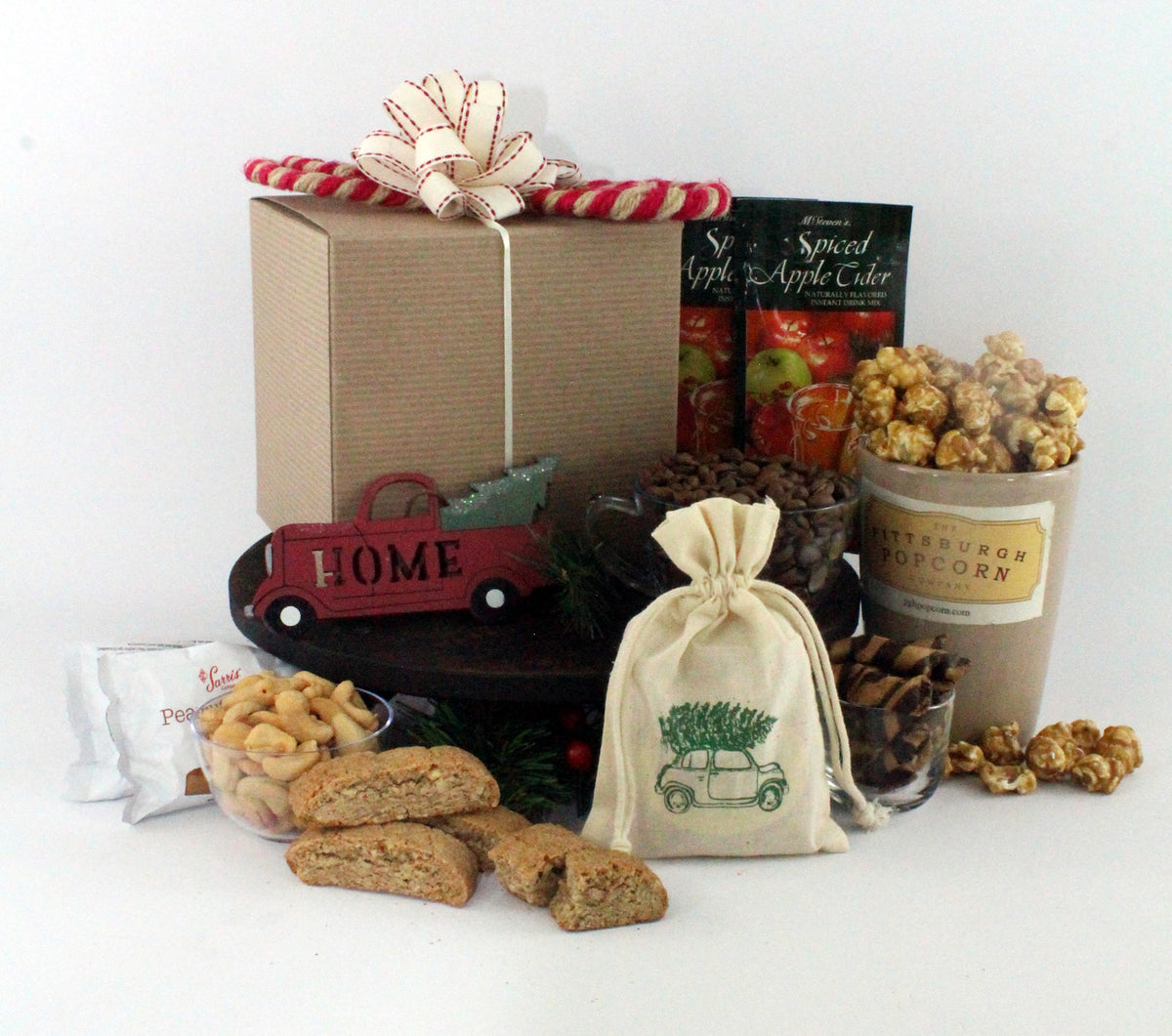 country christmas gift basket