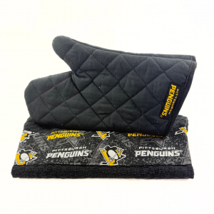 Customize - Penguins, Oven Mit-Tea Towel