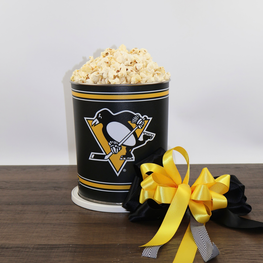 Penguins - Popcorn Tin