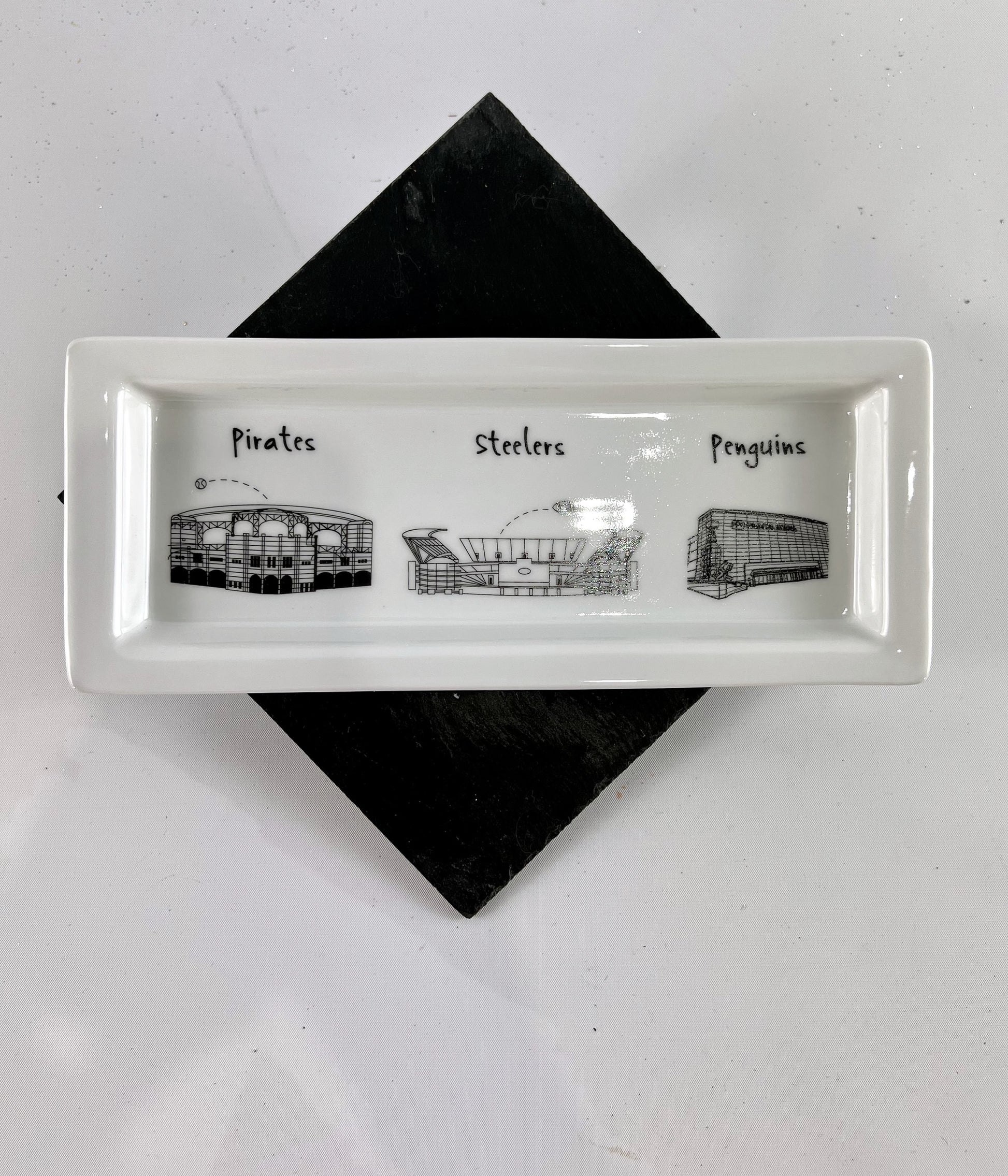 The Dish Pittsburgh Collection. Photo of the stadium plate.