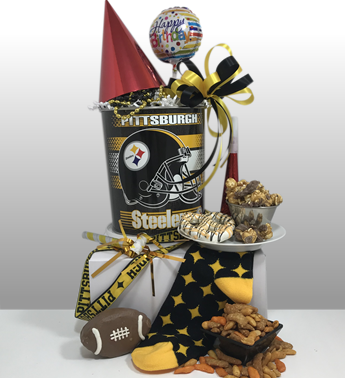 Most creative and unique sports gifts in Pittsburgh. Preferred gift company of Steeler Nation. Convention and meeting orders welcome. From 1-4,000 gifts, Basket of Pittsburgh can handle all of your gift needs. Custom orders available.
