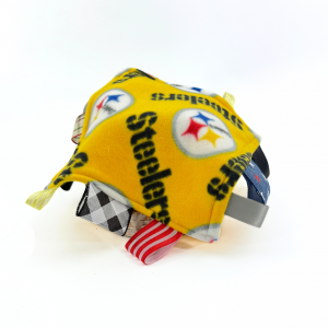 Customize - Steeler Baby, Taggie Blanket