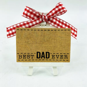 Best Dad Ever Gift Tag