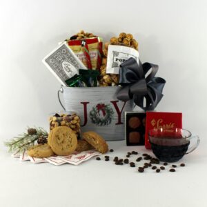 Joy holiday gift basket by basket of Pittsburgh